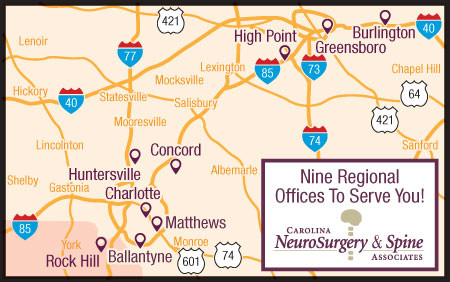 CNSA Map of Office Locations