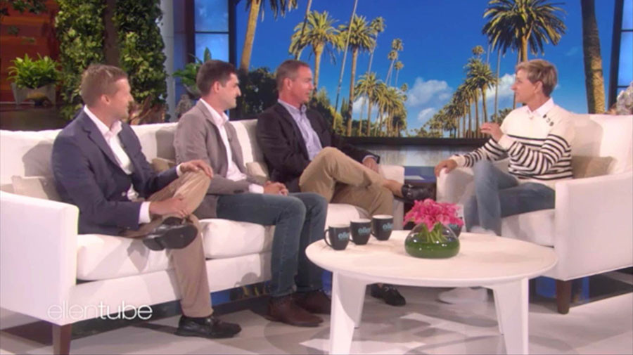 Dr. McGirt and Dean on The Ellen Degneres Show Dr. McGirt and Dean on The Ellen Degneres Show